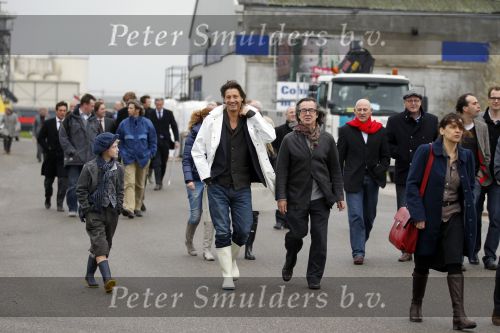 Amsterdam 4 november 2010
Rick Engelkes en Kruimeltje ( Joes Brauers) slaan de eerste paal voor het nieuwe pand van REP Rick Engelkes Productions.
Peter Smulders bv