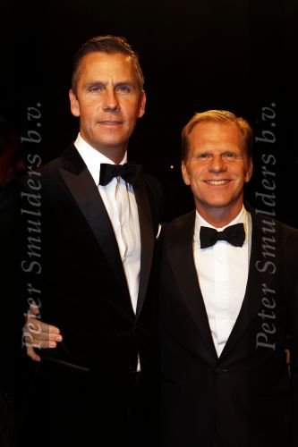 Leiden 30 oktober 2010
Premiere Soldaat van oranje op vliegbasis Valkenburg. Roel Vente met partner
Peter Smulders bv