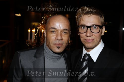 Hoorn 1 november 2010
Premiere Je Anne in de schouwburg van Hoorn. Stanley Burleson met vriend
Peter Smulders bv