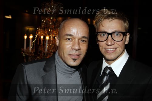 Hoorn 1 november 2010
Premiere Je Anne in de schouwburg van Hoorn. Stanley Burleson met vriend
Peter Smulders bv