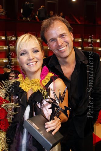 Amsterdam 22 oktober 2010
Televizierring 2010 in carre. Yvon Jaspers met man
Peter Smulders bv