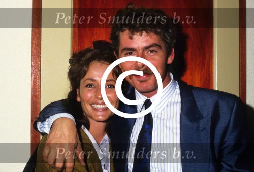 1987
Angela Groothuizen met broertje Jos Groothuizen
Foto Peter Smulders BV