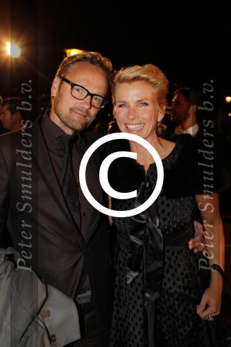 Amsterdam 21 oktober 2011
Uitreiking televizierring 2011 in carre. Anita Witzier met vriend
Peter Smulders bv
