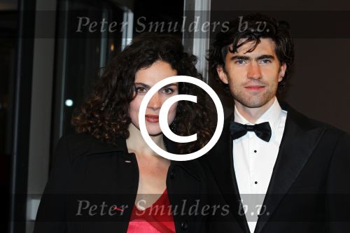 Amsterdam 17 oktober 2011
Premiere van de ontvoering van Alfred Heineken in de Rai. Anna Drijver met vriend
Peter Smulders bv