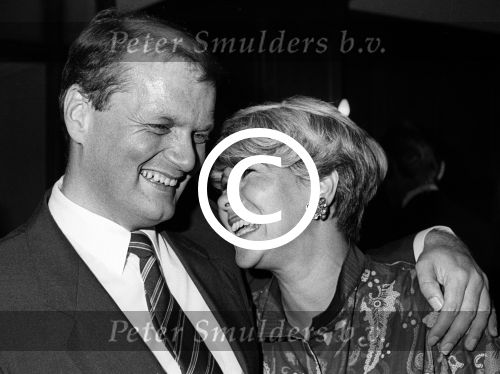 1984 Ben Holthuis samen met Anneke Gronloh
Foto Peter smulders BV