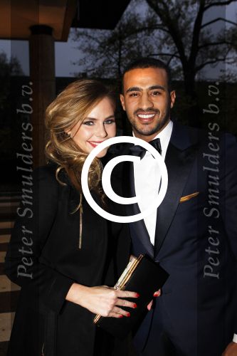 Amsterdam 29 oktober 2011
JFK Gala in het okura hotel. Badr Hari met vriendin Daphne Romani
Peter Smulders bv