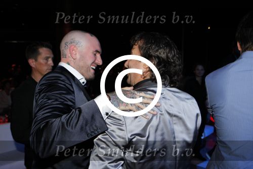 Rotterdam 2 oktober 2011
Uitreiking edisons in het world trade center in Rotterdam. Marco Borsato en Ben Saunders
Peter Smulders bv