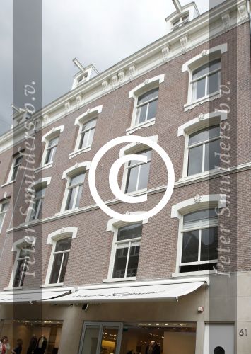 Amsterdam 20 juli 2011
Bert Kuizenga  zijn nieuwe huis op de pc hooftstraat.
Peter Smulders bv