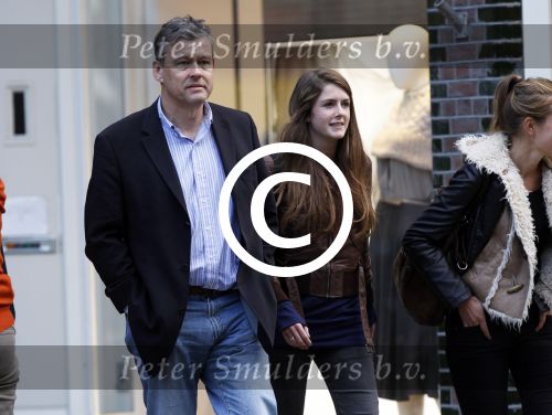 Amsterdam 17 oktober 2011
Charles Groenhuijsen met collega\'s op straat.
Peter Smulders bv