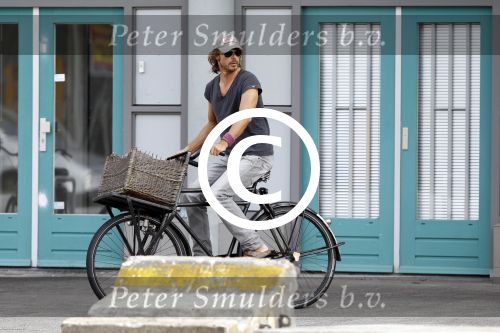 Amsterdam 20 augustus 2011
Chris Zeegers op zijn bakfiets.
Peter Smulders bv