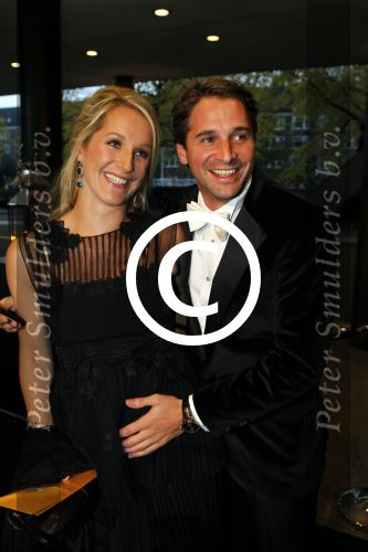 Amsterdam 29 oktober 2011
JFK Gala in het okura hotel. Christiaan Albers met zijn zwangere vrouw Liselore
Peter Smulders bv