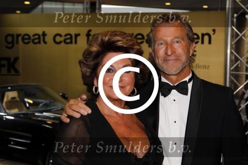 Amsterdam 29 oktober 2011
JFK Gala in het okura hotel. Christine Kroonenberg met vriend
Peter Smulders bv