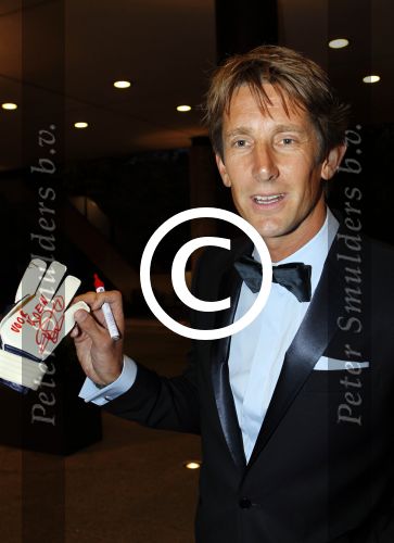Amsterdam 29 oktober 2011
JFK Gala in het okura hotel. Edwin v d Sar met zijn vrouw
Peter Smulders bv