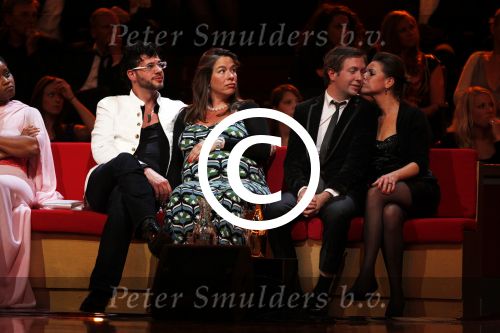 Amsterdam 21 oktober 2011
Uitreiking televizierring 2011 in carre. Eric Dijkstra met zijn zwangere partner Hester v Dijk
Peter Smulders bv