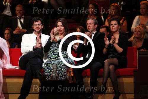 Amsterdam 21 oktober 2011
Uitreiking televizierring 2011 in carre. Eric Dijkstra met zijn zwangere partner Hester v Dijk
Peter Smulders bv