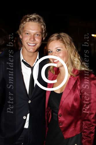 Amsterdam 17 oktober 2011
Premiere van de ontvoering van Alfred Heineken in de Rai. Ferry Doedens met een vriendin
Peter Smulders bv