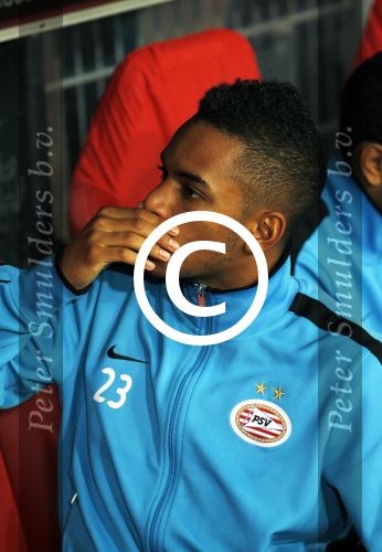 Eindhoven,4 November 2011
Uefa Europa League wedstrijd PSV-Hapoel Tel-Aviv FC, eindstand 3-3
Funso Ojo op de reservebank
Foto Junior Smulders