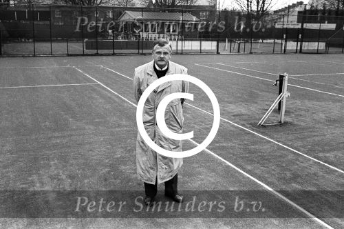 Eindhoven, 15 Maart 1989
Jack Janssen in zijn Tennispark
Foto Peter Smulders BV