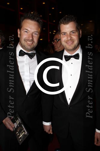 Amsterdam 17 oktober 2011
Premiere van de ontvoering van Alfred Heineken in de Rai. Jeroen Kijk in de Vegte met vriend
Peter Smulders bv