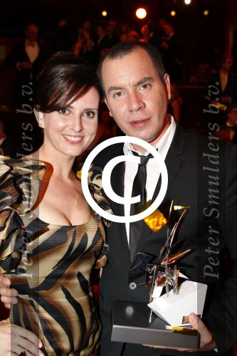 Amsterdam 21 oktober 2011
Uitreiking televizierring 2011 in carre. Jeroen v Koningsbrugge met vrouw
Peter Smulders bv