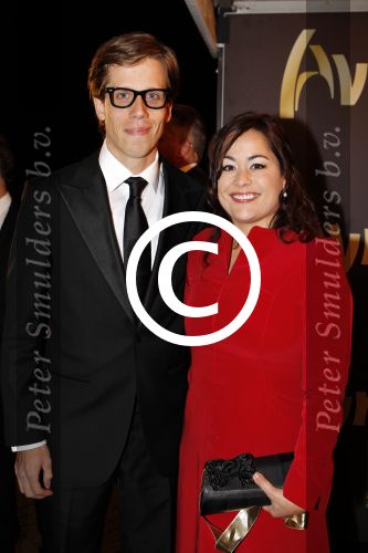 Amsterdam 21 oktober 2011
Uitreiking televizierring 2011 in carre. Jet Sol met man
Peter Smulders bv