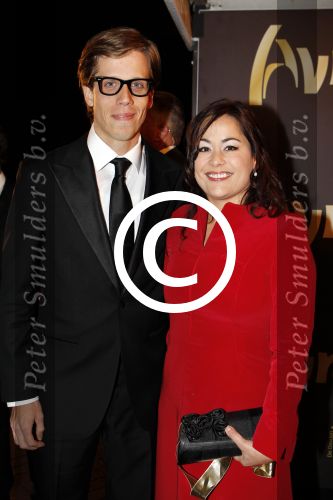 Amsterdam 21 oktober 2011
Uitreiking televizierring 2011 in carre. Jet Sol met man
Peter Smulders bv