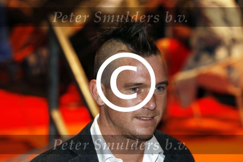 Amsterdam 12 oktober 2011
Premiere Patatje oorlog bij westergasfabriek in aanwezigheid van Prinses Maxima en Prins Willem Alexander. Johnny de Mol met hanekam
Peter Smulders bv