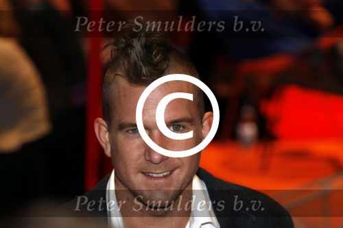 Amsterdam 12 oktober 2011
Premiere Patatje oorlog bij westergasfabriek in aanwezigheid van Prinses Maxima en Prins Willem Alexander. Johnny de Mol met hanekam
Peter Smulders bv