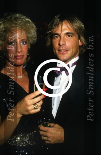 1988 Joke Bruijs met haar toenmalige partner Dick Peschar
Foto Peter Smulders  BV