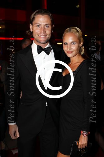 Amsterdam 17 oktober 2011
Premiere van de ontvoering van Alfred Heineken in de Rai. Kimberly Klaver met Bas Schothorst
Peter Smulders bv