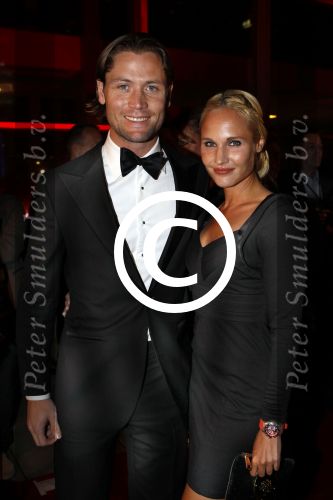 Amsterdam 17 oktober 2011
Premiere van de ontvoering van Alfred Heineken in de Rai. Kimberly Klaver met Bas Schothorst
Peter Smulders bv