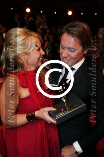 Amsterdam 21 oktober 2011
Uitreiking televizierring 2011 in carre. Linda de Mol met Jeroen Rietbergen
Peter Smulders bv