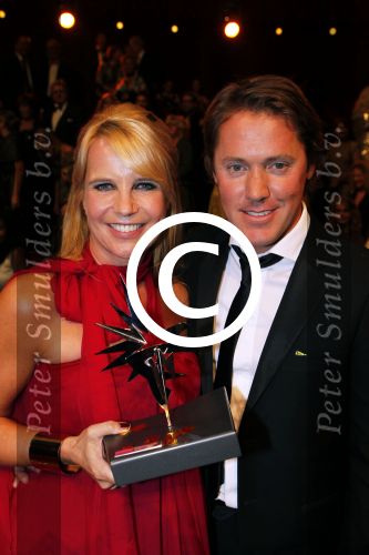 Amsterdam 21 oktober 2011
Uitreiking televizierring 2011 in carre. Linda de Mol met Jeroen Rietbergen
Peter Smulders bv