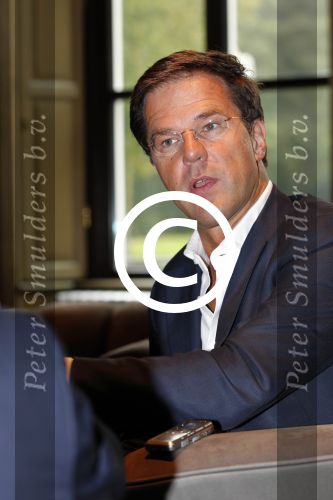 Den Haag 9 oktober 2011
Karel Hille interviewt Marc Rutte op het catshuis.
Peter Smulders bv