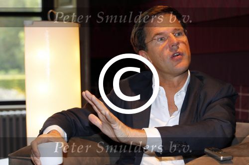 Den Haag 9 oktober 2011
Karel Hille interviewt Marc Rutte op het catshuis.
Peter Smulders bv