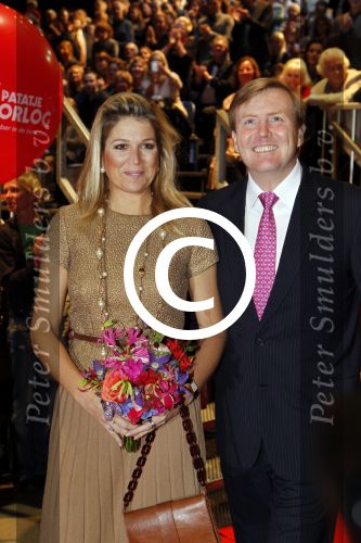 Amsterdam 12 oktober 2011
Premiere Patatje oorlog bij westergasfabriek in aanwezigheid van Prinses Maxima en Prins Willem Alexander.
Peter Smulders bv