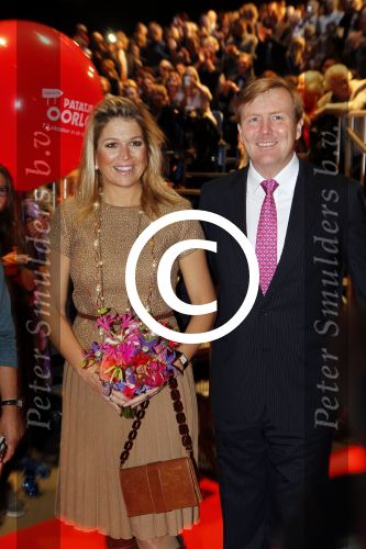 Amsterdam 12 oktober 2011
Premiere Patatje oorlog bij westergasfabriek in aanwezigheid van Prinses Maxima en Prins Willem Alexander.
Peter Smulders bv