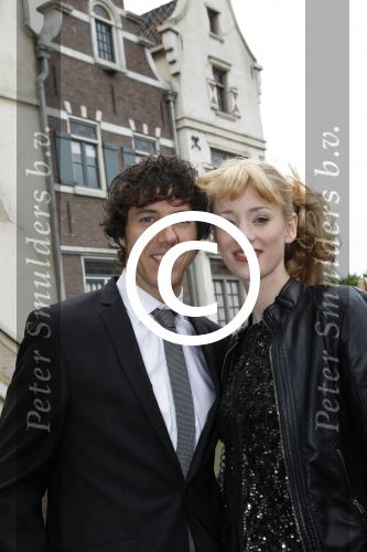 Kaatsheuvel, 9 Oktober 2011
Premiï¿½re van de musical Droomvlucht
Noortje Herlaar en William Spaaij
Foto Peter smulders BV