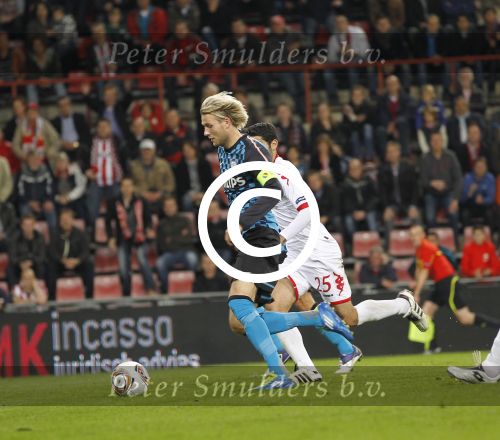 Eindhoven,4 November 2011
Uefa Europa League wedstrijd PSV-Hapoel Tel-Aviv FC, eindstand 3-3
Ola Toivonen scoort 2-3
Foto Junior Smulders