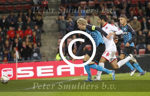 Eindhoven,4 November 2011
Uefa Europa League wedstrijd PSV-Hapoel Tel-Aviv FC, eindstand 3-3
Ola Toivonen scoort 2-3
Foto Junior Smulders