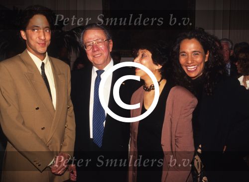 23 April 1992
Patty Brard met haar ouders en overleden broer
Foto Peter Smulders BV