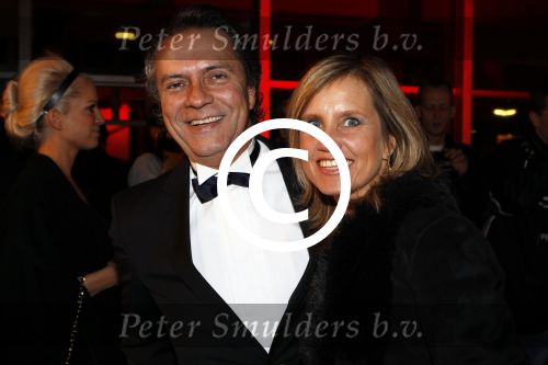 Amsterdam 17 oktober 2011
Premiere van de ontvoering van Alfred Heineken in de Rai. Pedro salazar met vriendin
Peter Smulders bv