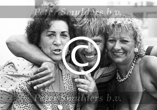 Perpignan, 24 Juli 1983
Peter Smulders samen met ZZN en Wilma Driessen
Foto Peter Smulders BV