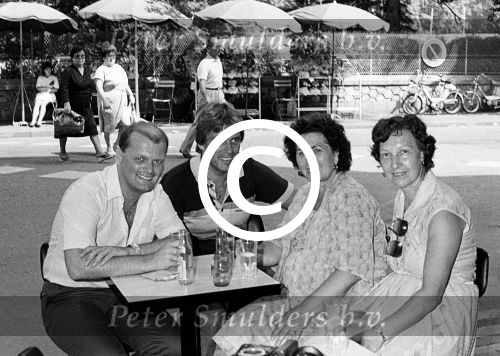 Perpignan, 24 Juli 1983
Peter Smulders samen met ZZN en Ben Holthuis en godelieve
Foto Peter Smulders BV