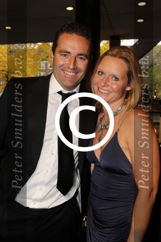 Amsterdam 29 oktober 2011
JFK Gala in het okura hotel. petra Schaling met man
Peter Smulders bv