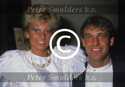 1988 Rene v d Gijp getrouwd met Jacqueline
Foto Peter Smulders BV