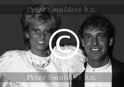 1988 Rene v d Gijp getrouwd met Jacqueline
Foto Peter Smulders BV