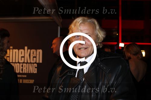 Amsterdam 17 oktober 2011
Premiere van de ontvoering van Alfred Heineken in de Rai. Rutger Hauer
Peter Smulders bv