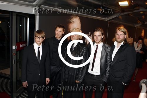 Amsterdam 17 oktober 2011
Premiere van de ontvoering van Alfred Heineken in de Rai. Rutger Hauer Teun Kuilboer Reinout Scholten v Aschat Gijs Naber en Korneel Evers
Peter Smulders bv