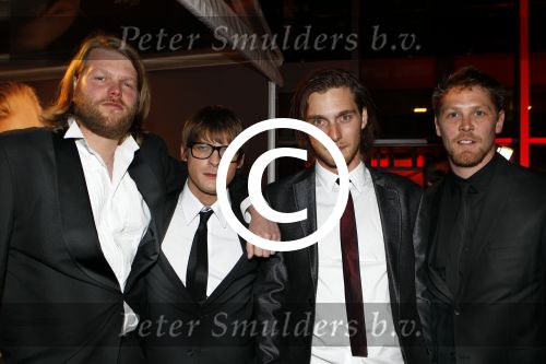 Amsterdam 17 oktober 2011
Premiere van de ontvoering van Alfred Heineken in de Rai. Rutger Hauer Teun Kuilboer Reinout Scholten v Aschat Gijs Naber en Korneel Evers
Peter Smulders bv